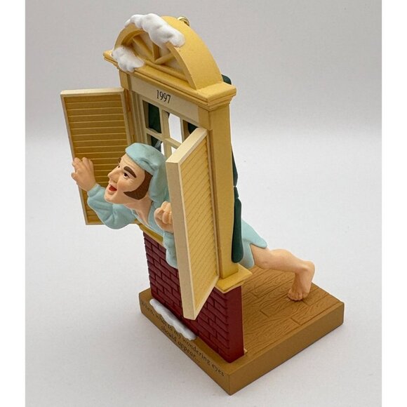 Hallmark Keepsake Away to the Window Christmas Ornament 1997 Collectors Club - Picture 6 of 7
